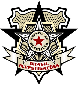 Brasão Brasil Investigações, agência de detetives