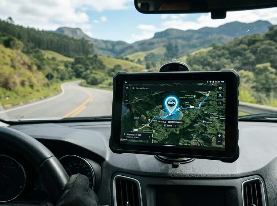 Rastreamento GPS por Satélite